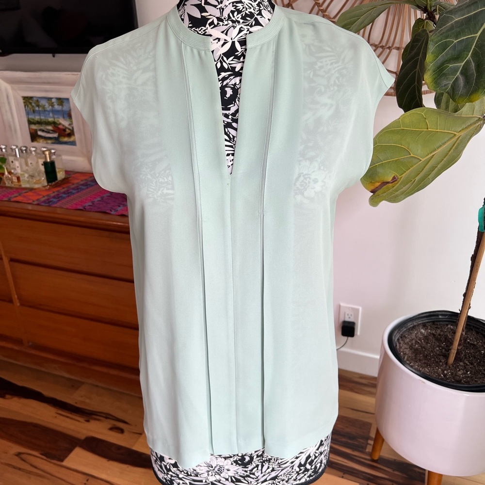 VinceMint Green Women's Top